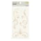 12 Packs: 3 ct. (36 total) Champagne Rhinestone Flourish Stickers by Recollections™